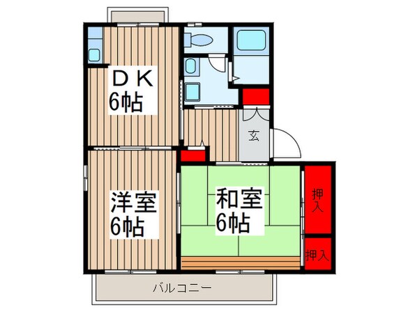 セルフィーユの物件間取画像